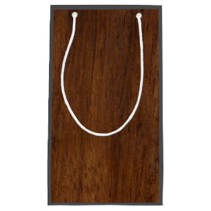 Sacola Para Presentes Pequena Madeira Plank Textura Plena Sumber