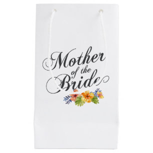 Sacola Para Presentes Pequena Mãe da noiva que Wedding o saco do presente de