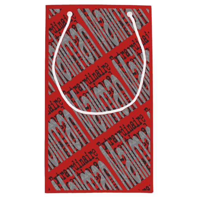 Sacola Para Presentes Pequena Mailman Extraordinaire (Verso)