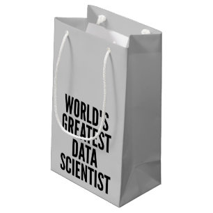 Sacola Para Presentes Pequena Maior Cientista de Dados do Mundo