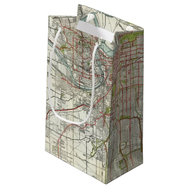 Sacola Para Presentes Pequena Maior Kansas City (Verso inclinado)