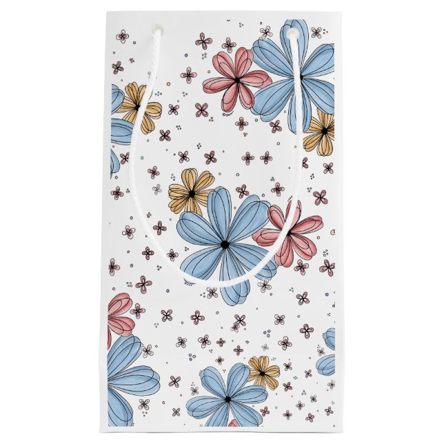 Sacola Para Presentes Pequena Mala flutuante para presentes (Frente)