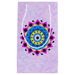 Sacola Para Presentes Pequena Mandala Gift Bag