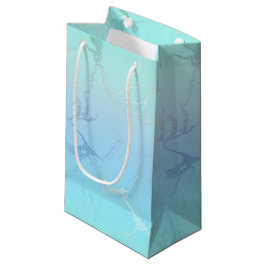 Sacola Para Presentes Pequena Marble Design Gift Bag