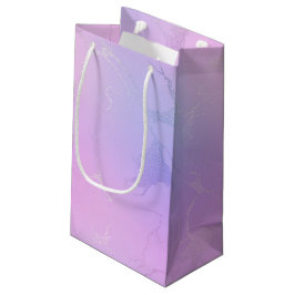 Sacola Para Presentes Pequena Marble Design Gift Bag