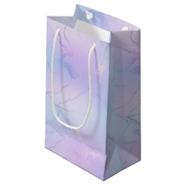 Sacola Para Presentes Pequena Marble Design Gift Bag