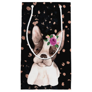Sacola Para Presentes Pequena Marisol o Bulldog Francês Gift Bag