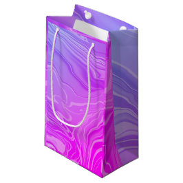 Sacola Para Presentes Pequena Mármore Chic Elegante Moderno Tendência