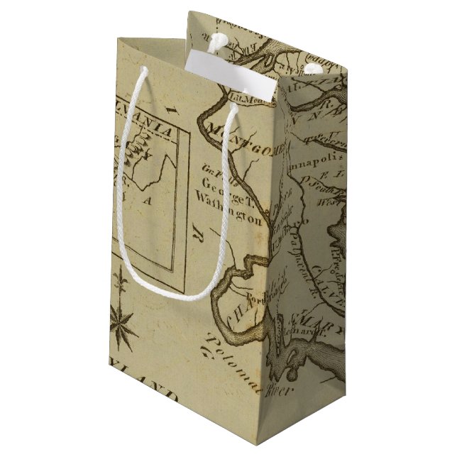 Sacola Para Presentes Pequena Maryland 5 (Verso inclinado)