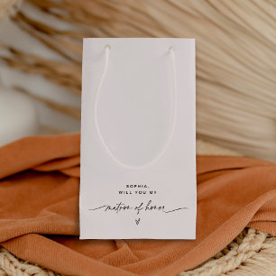 Sacola Para Presentes Pequena Matrão Minimalista de Honra de Gift Bag EVERLEIGH