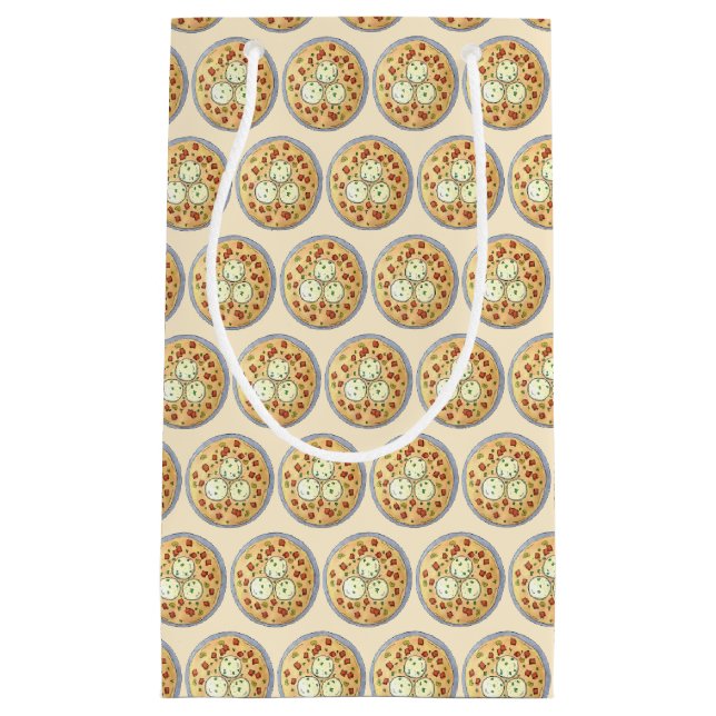 Sacola Para Presentes Pequena Matzo Matzah Ball Soup Judaica Páscoa Cuisine (Frente)