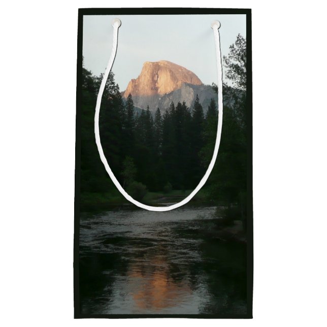 Sacola Para Presentes Pequena Meia Dome Sunset no Parque Nacional de Yosemite (Frente)
