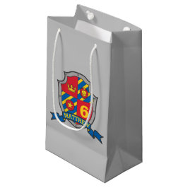 Sacola Para Presentes Pequena Meninos, escudo noturno, 6