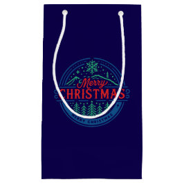 Sacola Para Presentes Pequena Merry Christmas 2