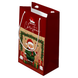 Sacola Para Presentes Pequena merry christmas gift bags