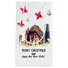 Sacola Para Presentes Pequena Merry Christmas! Small Gift Bag