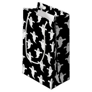 Sacola Para Presentes Pequena Moderno Black Fantasma Halloween Home Decor