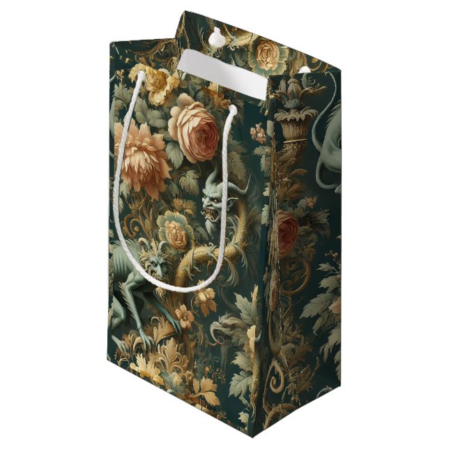 Sacola Para Presentes Pequena Monkey Minion Mishead - Barroco Gótico (Frente inclinada)