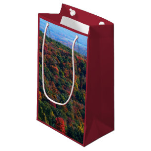 Sacola Para Presentes Pequena Montanhas Appalachian em queda