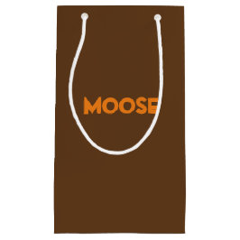 Sacola Para Presentes Pequena Moose Gift Bag