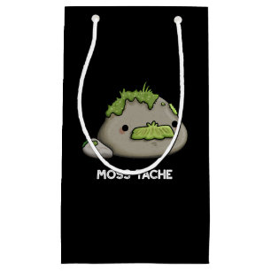 Sacola Para Presentes Pequena Moss-tache Engraçado Cachorro Escuro BG