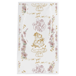 Sacola Para Presentes Pequena mr e mrs