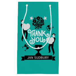 Sacola Para Presentes Pequena Muito Obrigado