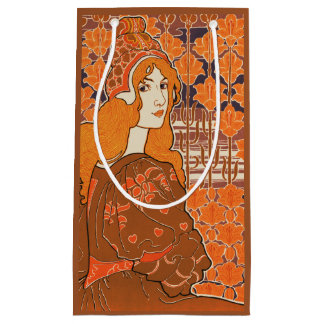 Sacola Para Presentes Pequena Mulher Jovem