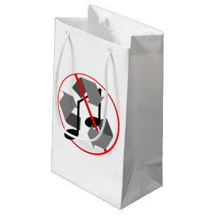 Sacola Para Presentes Pequena Música de Reciclado sobreposta