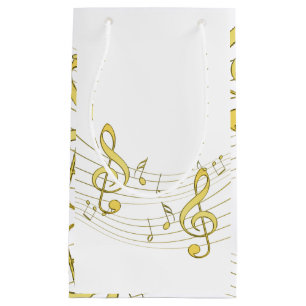 Sacola Para Presentes Pequena Musical
