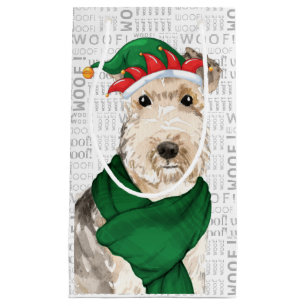 Sacola Para Presentes Pequena Na moda Funny Lakeland Terrier Natal