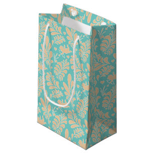 Sacola Para Presentes Pequena Namorados Floral Pastel Whimsical