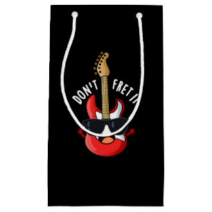 Sacola Para Presentes Pequena Não o liberte de uma guitarra engraçada