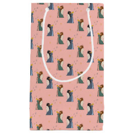 Sacola Para Presentes Pequena Natal dos Angels Rejugados