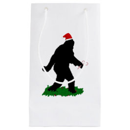 Sacola Para Presentes Pequena Natal Sasquatchando