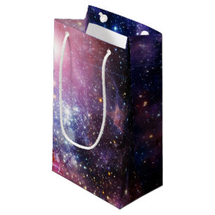 Sacola Para Presentes Pequena Nebulosa legal da galáxia