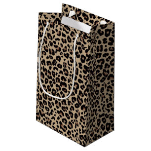 Sacola Para Presentes Pequena Nomes personalizados Luxury Cheetah Love