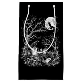 Sacola Para Presentes Pequena Nunca mais Cemitério