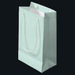 Sacola Para Presentes Pequena Nuvem de Menta<br><div class="desc">🌿 Nuvem de Hortelã</div>