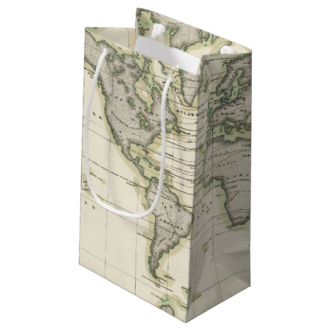 Sacola Para Presentes Pequena O barómetro médio (Verso inclinado)