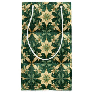 Sacola Para Presentes Pequena O Natal Elegante - Estrela