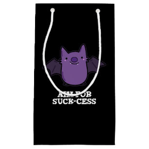 Sacola Para Presentes Pequena Objetivo Para O Suck-cess Funny Positive Bat Pun D