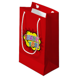 Sacola Para Presentes Pequena Obrigado