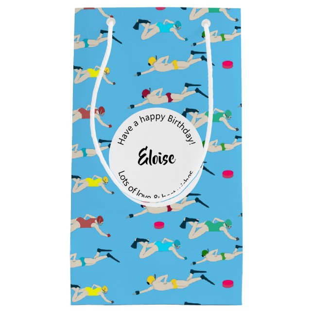 Sacola Para Presentes Pequena Octopsia (Frente)