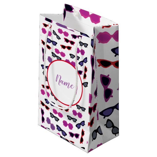 Sacola Para Presentes Pequena Óculos escuros (Frente inclinada)