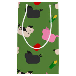 Sacola Para Presentes Pequena Oink Oink Aqui