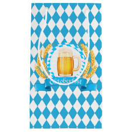 Sacola Para Presentes Pequena Oktoberfest Frothy Beer Mug