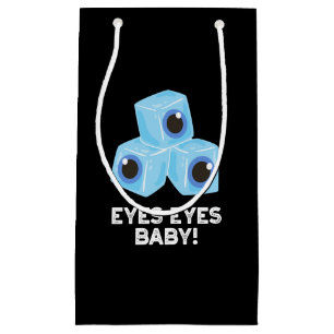 Sacola Para Presentes Pequena Olhos Olhos Bebê Engraçado Olhos Olhos Escuros Tro