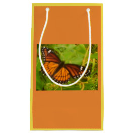 Sacola Para Presentes Pequena Orange Monarch