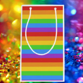 Sacola Para Presentes Pequena Orgulho em Cada Faixa